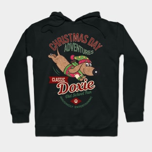 Funny Cute Christmas Doxie Dachshund Dog Hoodie